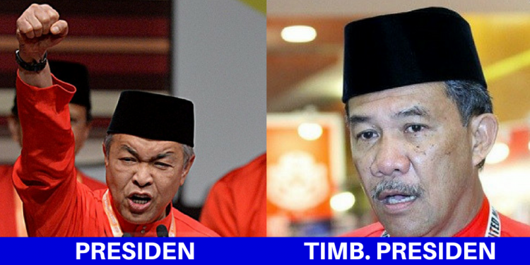 ZAHID PRESIDEN, TOK MAT TIMBALAN