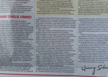 100 HARI TAHLIL UMNO: APA YANG UTUSAN CUBA SAMPAIKAN?