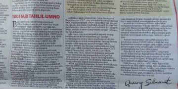 100 HARI TAHLIL UMNO: APA YANG UTUSAN CUBA SAMPAIKAN?