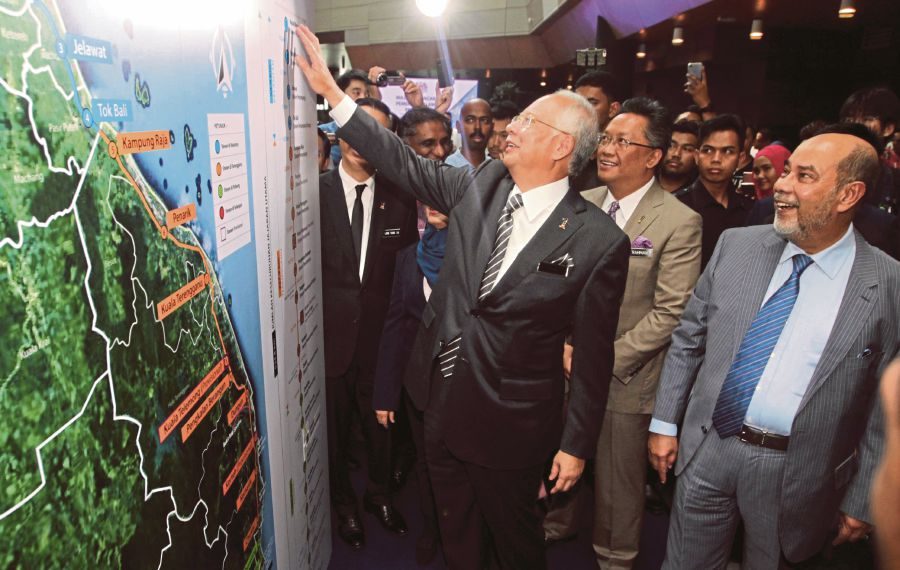 NAJIB: DARI MANA DATANGNYA KOS SEBENAR ECRL RM30 BILION?