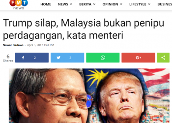 TUJUAN UTAMA BERTEMU TRUMP – NAJIB