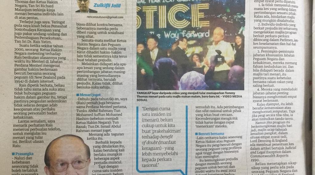 APA SUDAH JADI DENGAN UTUSAN?