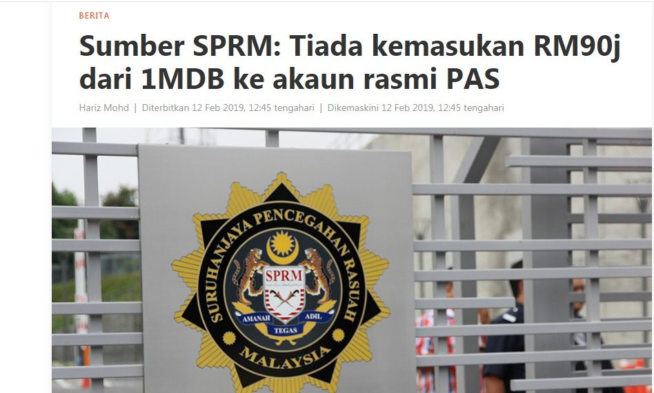90 JUTA JADI MODAL PAKATAN HARAPAN DI SEMENYIH