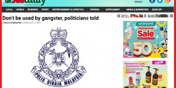 AHLI POLITIK DAN AKTIVITI UNDERWORLD