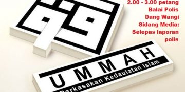 JEMPUTAN SOLIDARITI MEMBUAT ADUAN POLIS TERHADAP ALVIN CHOW -UMMAH