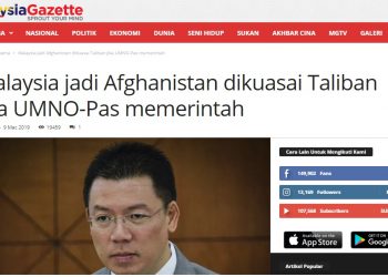 MALAYSIA BOLEH JADI NEGARA APARTHEID DI BAWAH DAP