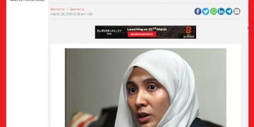 NURUL IZZAH TIDAK SEPATUTNYA KRITIK TUN MAHATHIR
