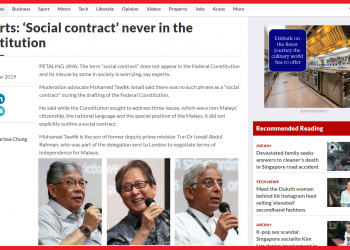 ISTILAH CINA DAN INDIA TIADA DALAM PERLEMBAGAAN PERSEKUTUAN – BUZZE AZAM