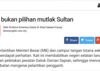 BUZZE AZAM MENYANGGAH SHAD SALEEM FARUQI