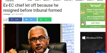 TOMMY THOMAS BERBOHONG DI HADAPAN PANEL HAKIM TRIBUNAL SPR