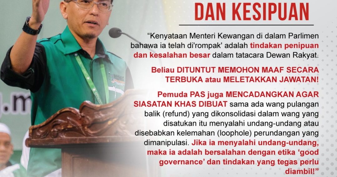 WANG GST: PENIPUAN DAN KESIPUAN