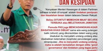 WANG GST: PENIPUAN DAN KESIPUAN