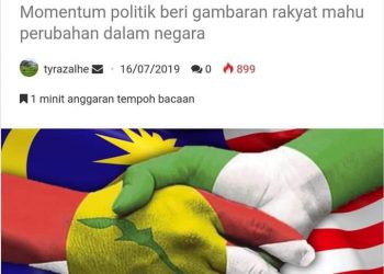 JANGAN SAMPAI PERPADUAN ITU MENGEMBALIKAN KORUPSI MENGUASAI SEMULA
