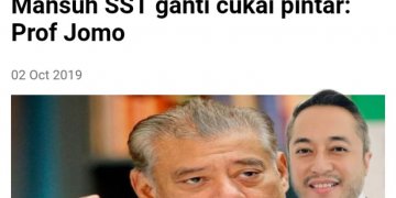 DUA SEBAB PH HAPUSKAN GST  (DAN SATU SEBAB DAP TIDAK AKAN PERKENALKANNYA SEMULA)