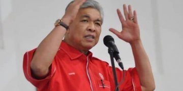 UCAPAN DS ZAHID HAMIDI DI PELANCARAN JENTERA BARISAN NASIONAL PRK PARLIMEN TG. PIAI