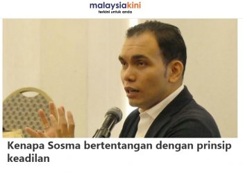 PEGUAM SYAHREDZAN JOHAN MENGELIRUKAN MASYARAKAT BERKAITAN SOSMA – BUZZE AZAM