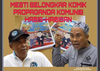 UMMAH DESAK KDN SELONGKAR KOMIK PROPAGANDA KOMUNIS HABIS-HABISAN