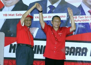DR. MAHATHIR KATA JANGAN UNDI BN, WALAUPUN MARAHKAN KERAJAAN PAKATAN HARAPAN
