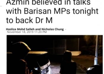 MAJLIS MAKAN MALAM DI RUMAH AZMIN ALI MENGUNDANG KONTROVERSI