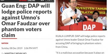 DAP BUAT LAPORAN POLIS TERHADAP OMAR FAUDZAR