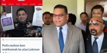 MAHKAMAH TOLAK PERMOHONAN PDRM MENGENAKAN BON TUTUP MULUT TERHADAP LOKMAN ADAM