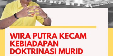 WIRA PUTRA KECAM KEBIADAPAN DOKTRINASI MURID MENYANYI LAGU KEBANGSAAN DALAM BAHASA CINA