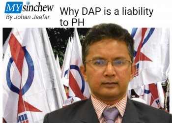 20 SELARAN KERAS JOHAN JAAFFAR KEPADA DAP: RAMAI PEMIMPIN MELAYU PH MULA YAKIN DAP ADALAH PUNCA MASALAH