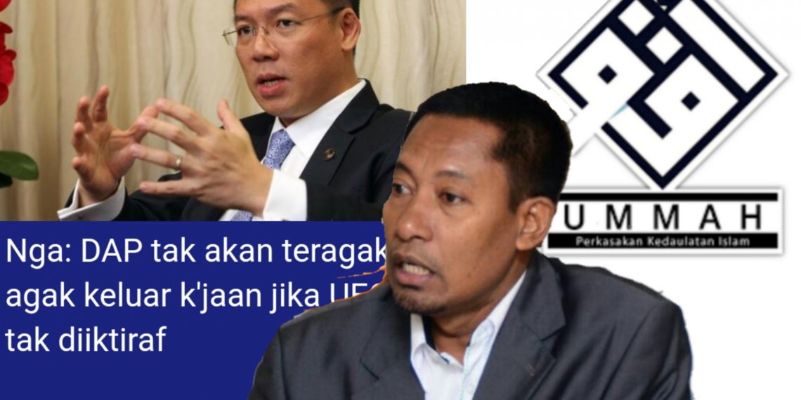 UMMAH CABAR DAP KELUAR DARIPADA KERAJAAN DALAM MASA 7 HARI, YAKIN TUN MAHATHIR TOLAK IKTIRAF UEC