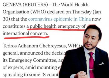 CORONAVIRUS: WHO ISYTIHAR KECEMASAN ATAU DARURAT KESIHATAN AWAM