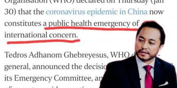 CORONAVIRUS: WHO ISYTIHAR KECEMASAN ATAU DARURAT KESIHATAN AWAM