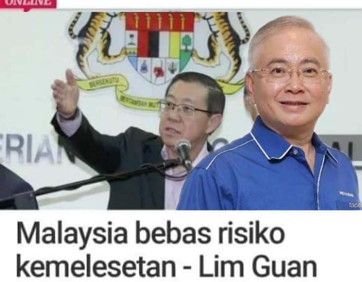 MALAYSIA BEBAS RISIKO KEMELESETAN: MCA BIMBANG KENYATAAN MENTERI KEWANGAN