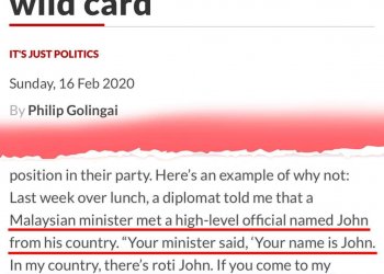 SIAPA MENTERI ‘ROTI JOHN’?