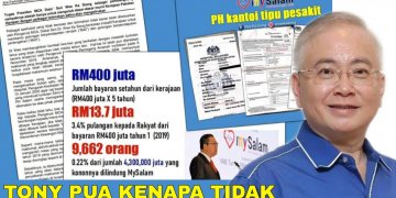 ISU MYSALAM: KENAPA TONY PUA TAKUT MENJAWAB SOALAN?