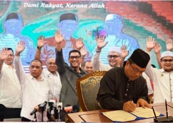 SULAIMAN MD ALI DILANTIK KETUA MENTERI MELAKA KE-12, PAKATAN HARAPAN PULA PERAK TUMBANG