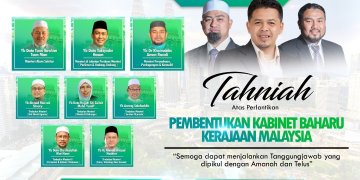 SEKALUNG TAHNIAH KEPADA KERAJAAN BAHARU MALAYSIA