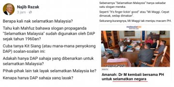 “SELAMATKAN MALAYSIA” HANYA SEKADAR SLOGAN BAGI DAP