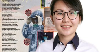 “I STAY AT WORK FOR YOU, YOU STAY AT HOME FOR US”