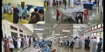 JUMLAH KEHADIRAN RASMI IJTIMA’ TABLIGH DI MASJID SERI PETALING (28 FEB – 2 MAC 2020)