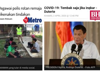 LEBIH BAIK KERAJAAN BATALKAN PKP, JIKA POLIS TIDAK BOLEH BERTEGAS