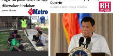 LEBIH BAIK KERAJAAN BATALKAN PKP, JIKA POLIS TIDAK BOLEH BERTEGAS