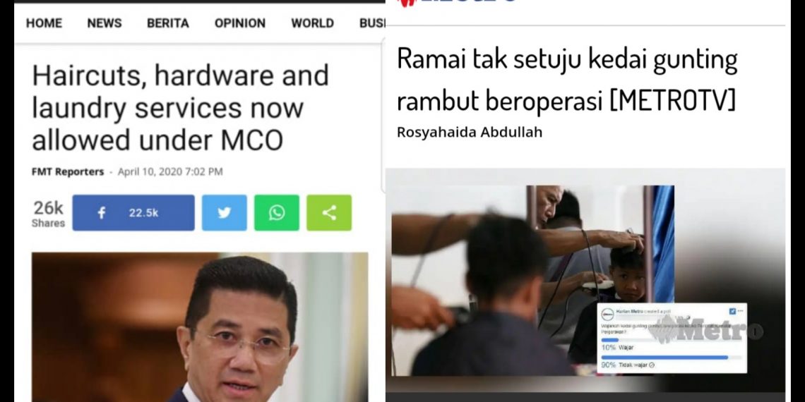 TANGGUH DAHULU PERKHIDMATAN GUNTING RAMBUT