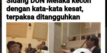 SEDIKIT ULASAN KEMELUT PELANTIKAN SPEAKER DUN MELAKA YANG BAHARU
