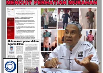 MEMPERSENDA AGAMA UNTUK MENCUIT PERHATIAN MURAHAN