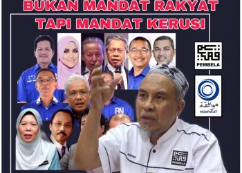 GEJALA LOMPAT PARTI BUKAN MANDAT RAKYAT TETAPI MANDAT KERUSI
