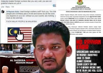 BANGLA TIDAK TAHU BERSYUKUR, SILA PULANG KE NEGARA ANDA UNTUK BEKERJA DAN BERNIAGA