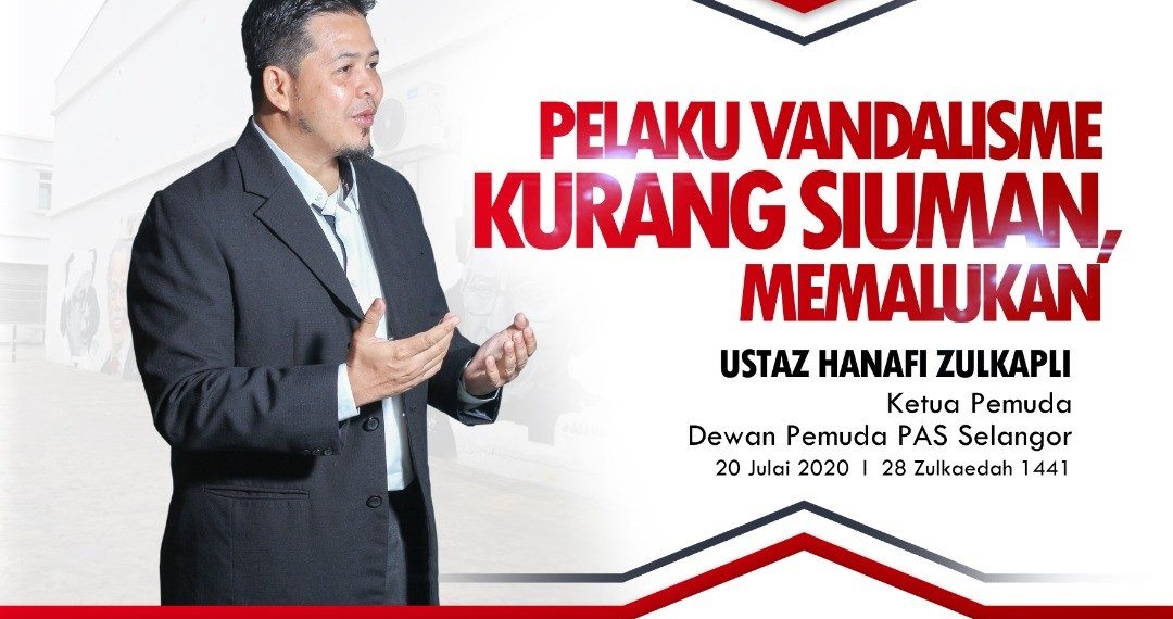 PELAKU VANDALISME KURANG SIUMAN, MEMALUKAN