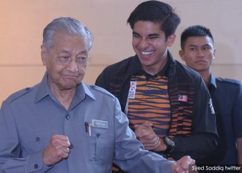MUNGKIN MAHATHIR ‘SERONOK-SERONOK’ TAJA PARTI SYED SADDIQ