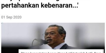 MUHYIDDIN WAJAR “PERTAHAN KEBENARAN” DENGAN WUJUDKAN RCI TABUNG HAJI