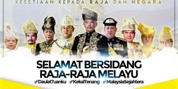 ANAK MUDA SELANGOR MEMBERI KESETIAAN KEPADA RAJA DAN NEGARA