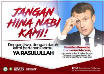 BOIKOT PRODUK TANDA PROTES KEBIADABAN PRESIDEN PERANCIS